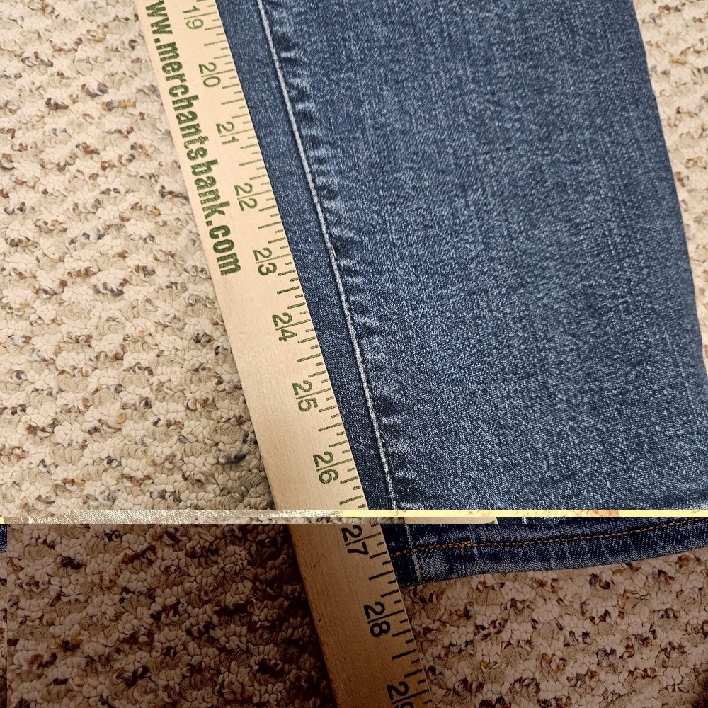 NWT Madewell Jeans Women 37 Blue 10" High Rise Skinny Stretch - Picture 9 of 9